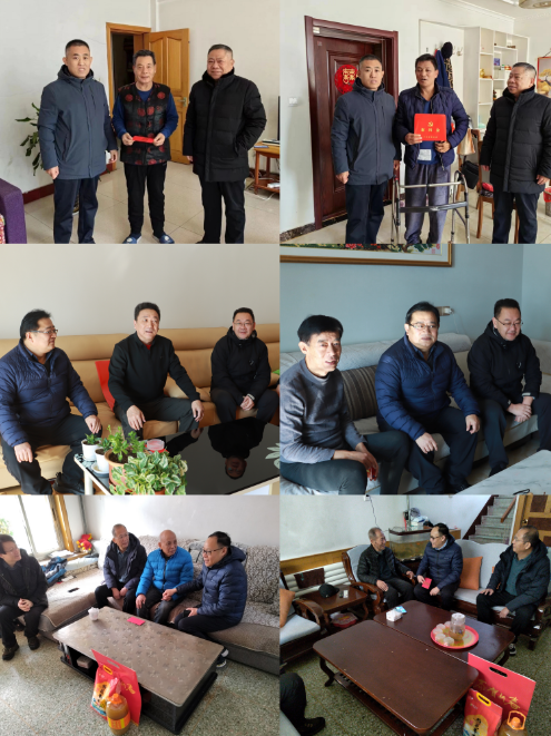 春節(jié)將至，宏河集團(tuán)黨委走訪慰問老干部、困難黨員職工2